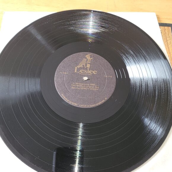 Howdy Doody The World Original Cast LP Vinyl 1960 Leslee Records PIP-6808 LP5 - Picture 5 of 9